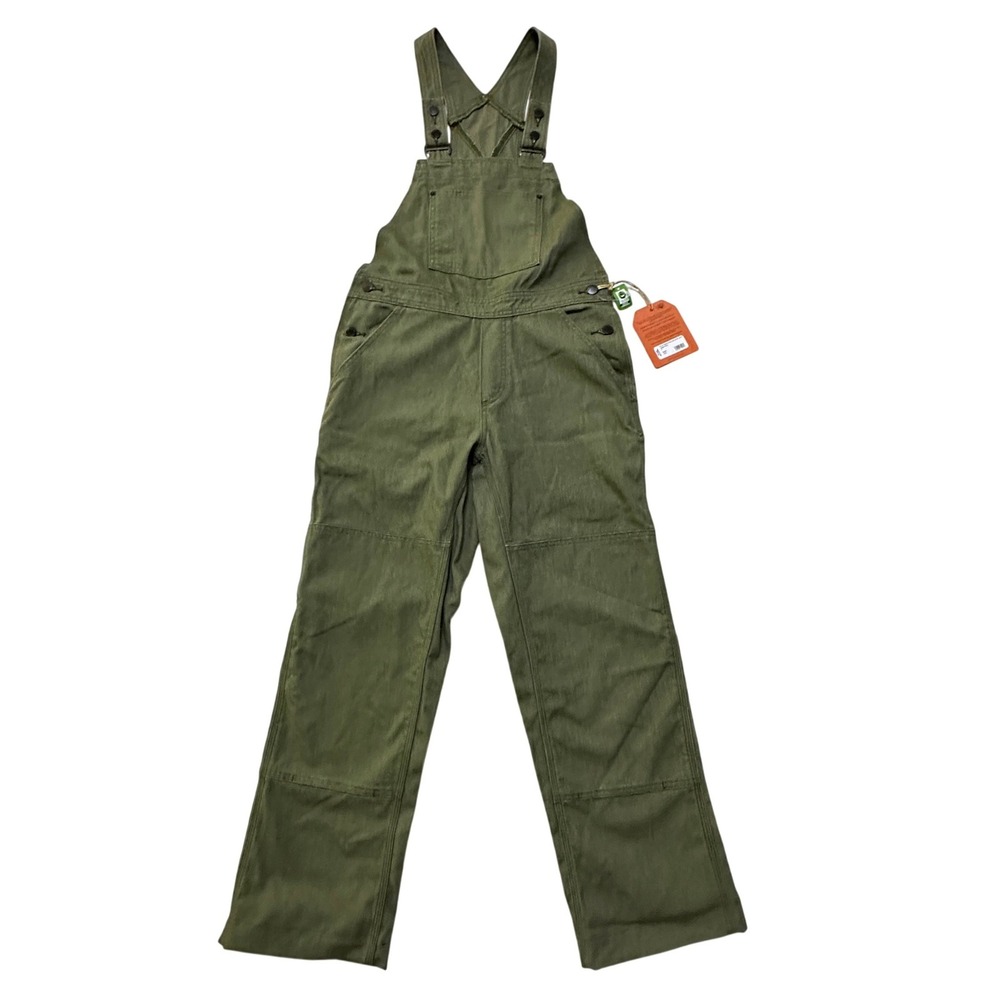 Patagonia All Seasons Hemp Canvas Bib Overalls S Green Gorpcore Workwear Granola